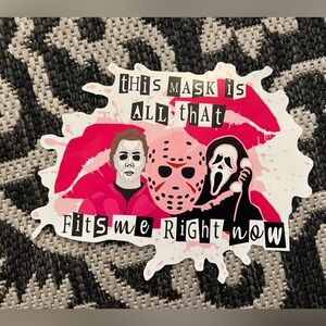 LARGE Mean Girls Halloween Scary Horror Movie Sticker! Journaling Scrapbook NEW